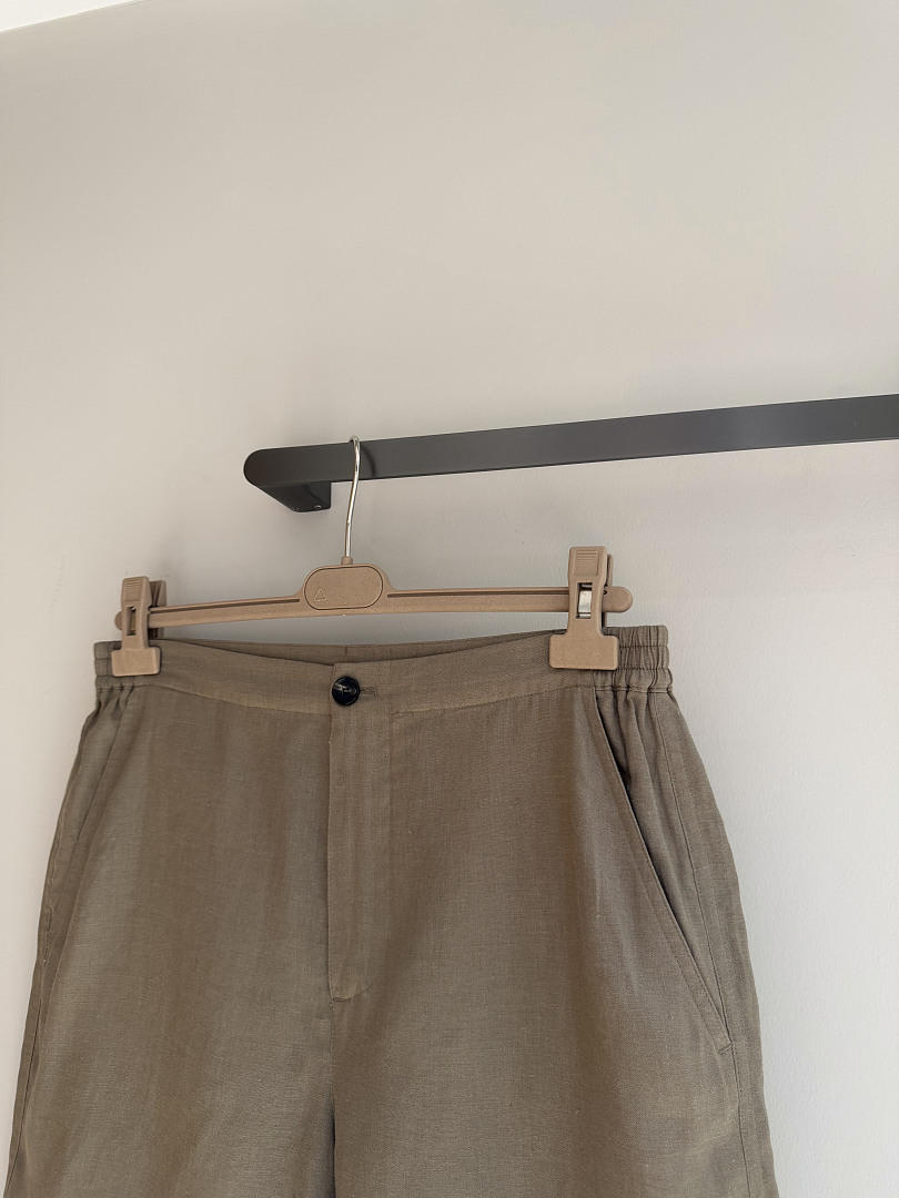 Unbranded Linen Yellow Short - Image 5