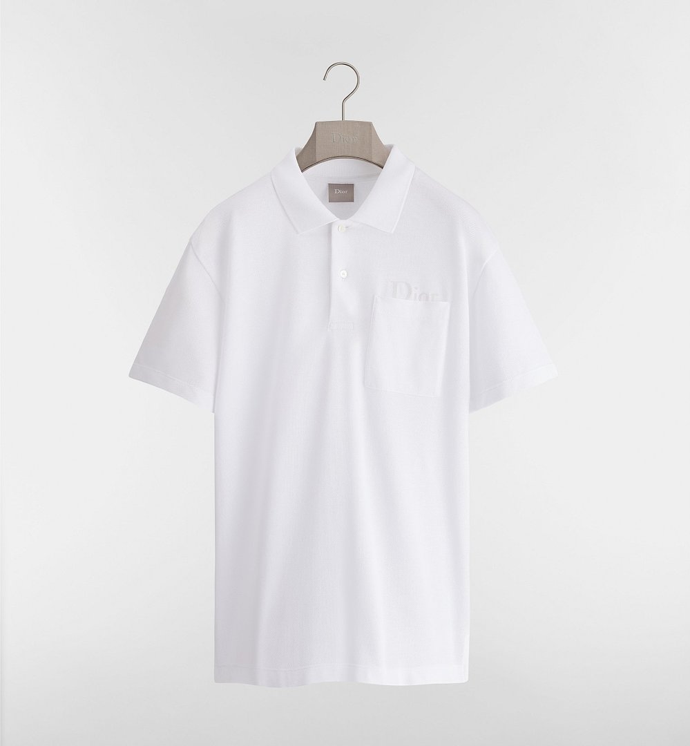 Ralph Lauren DR Embroidered POLO (White) - Image 2