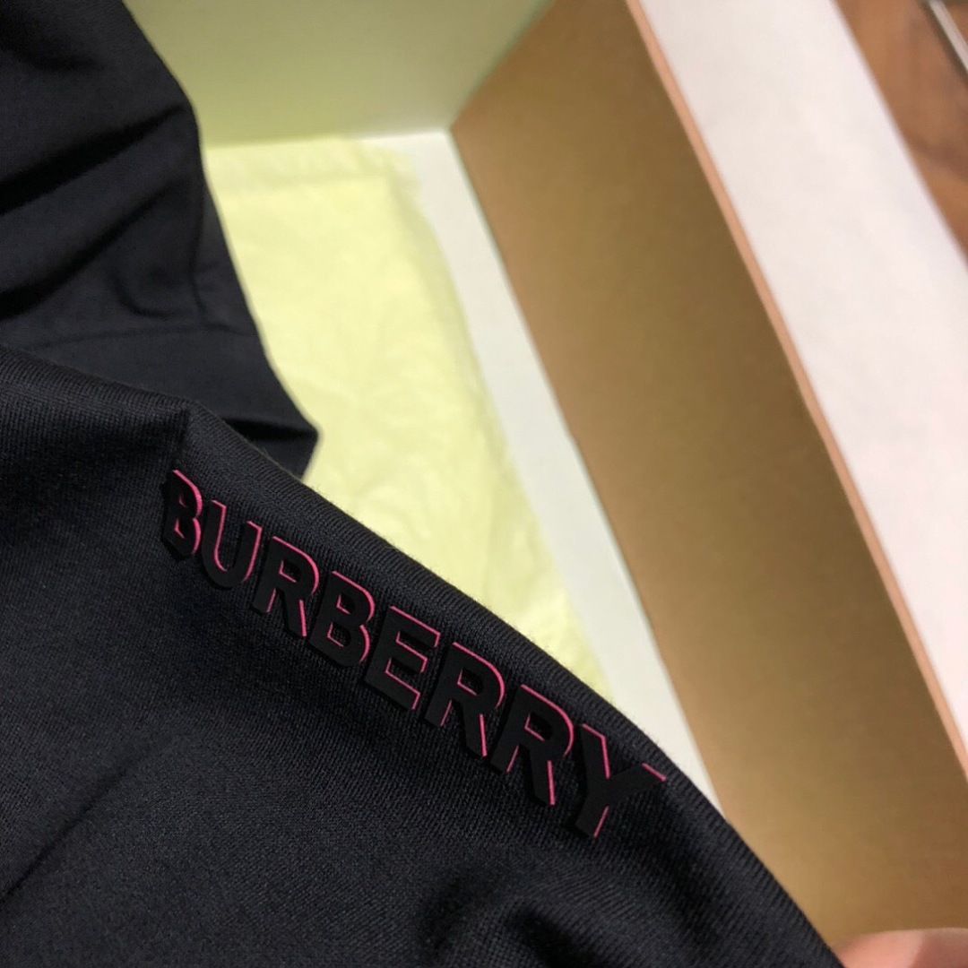 Burberry BU Small Label Short Sleeve (Black) - Image 7