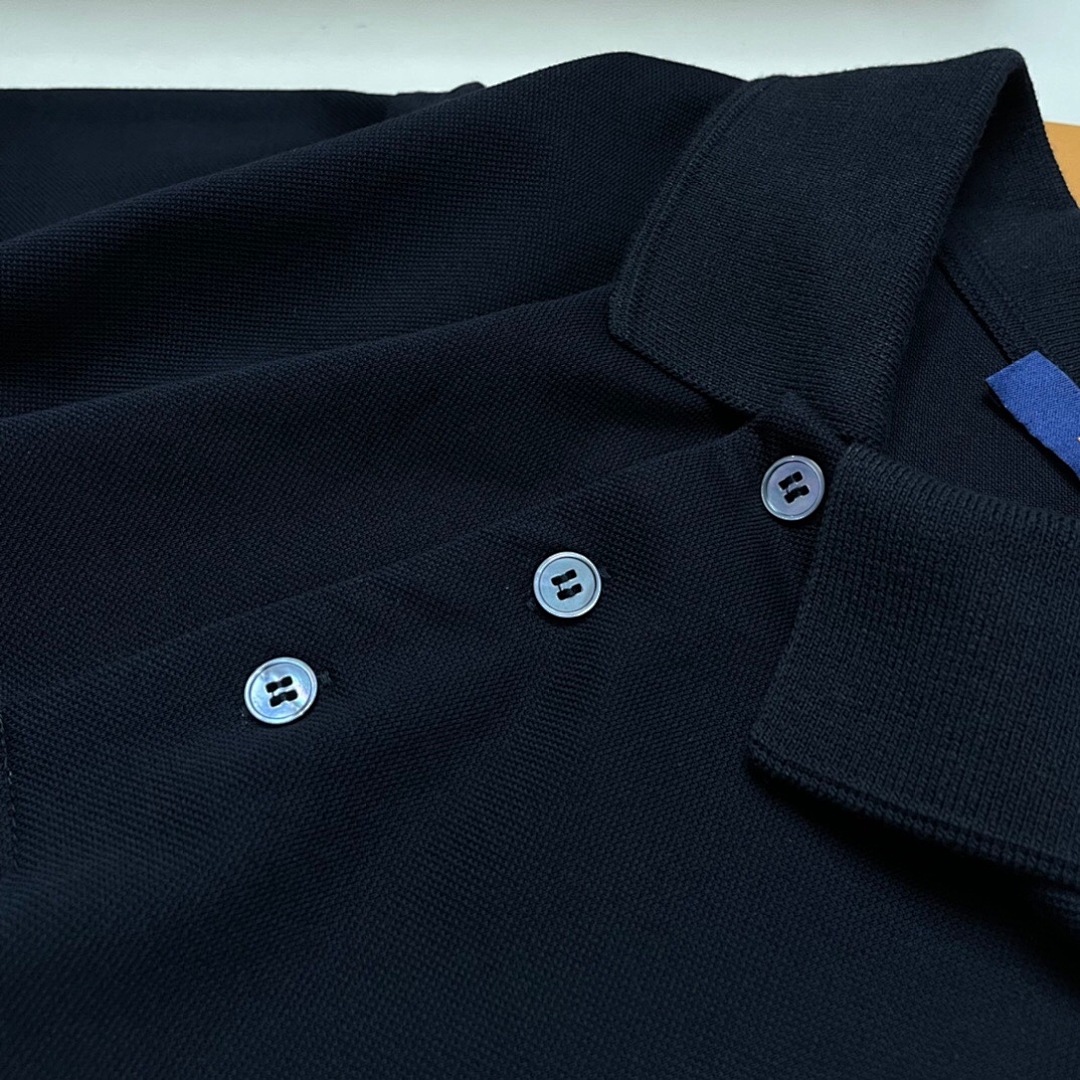 Ralph Lauren 1V Label Small Embroidered POLO (Black) - Image 8