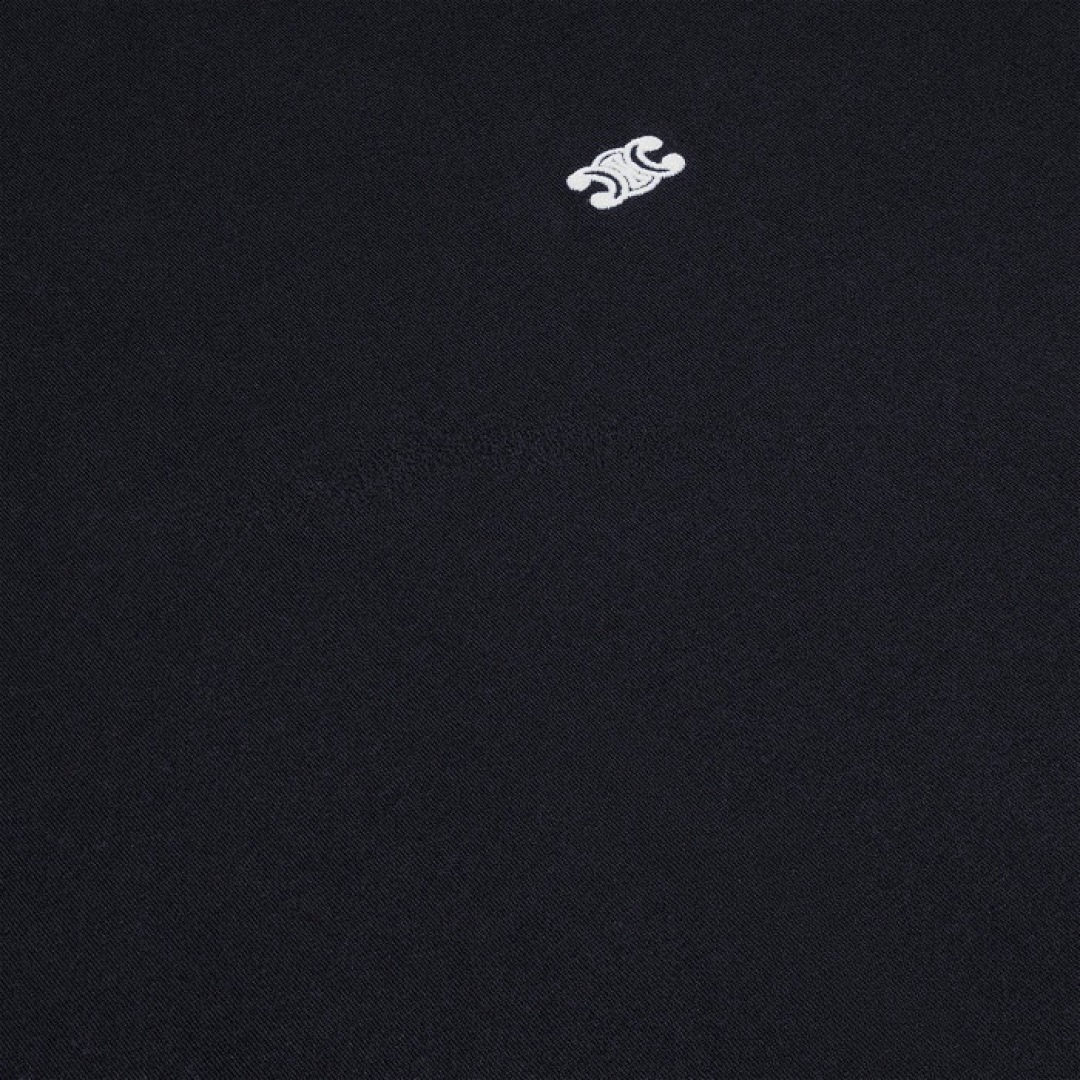 Chanel Double C Embroidered Small Label Short Sleeve (Black) - Image 4