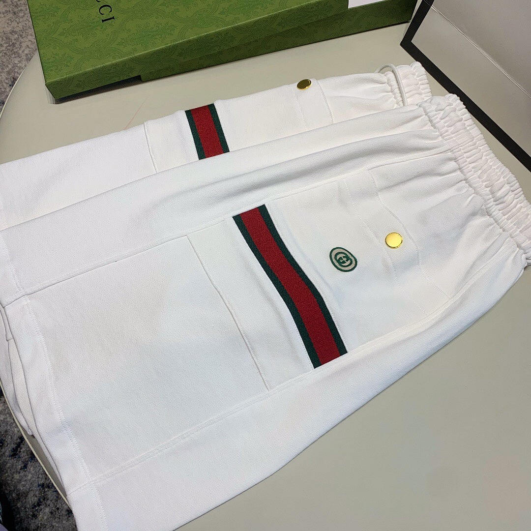Gucci G White Strap Short - Image 9