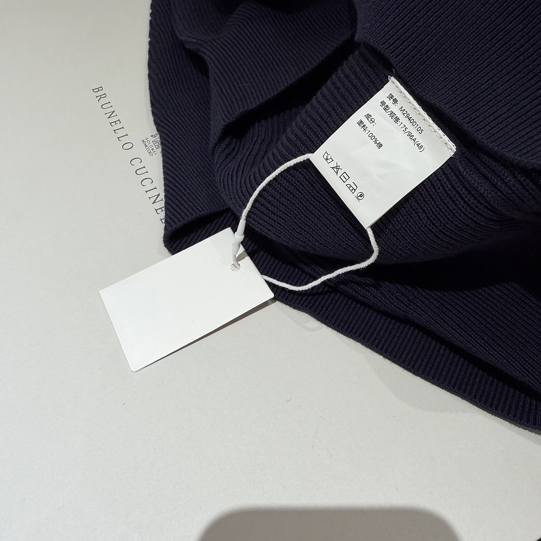 Ralph Lauren Deep Blue Striped Long Sleeved Polo Shirt - Image 13