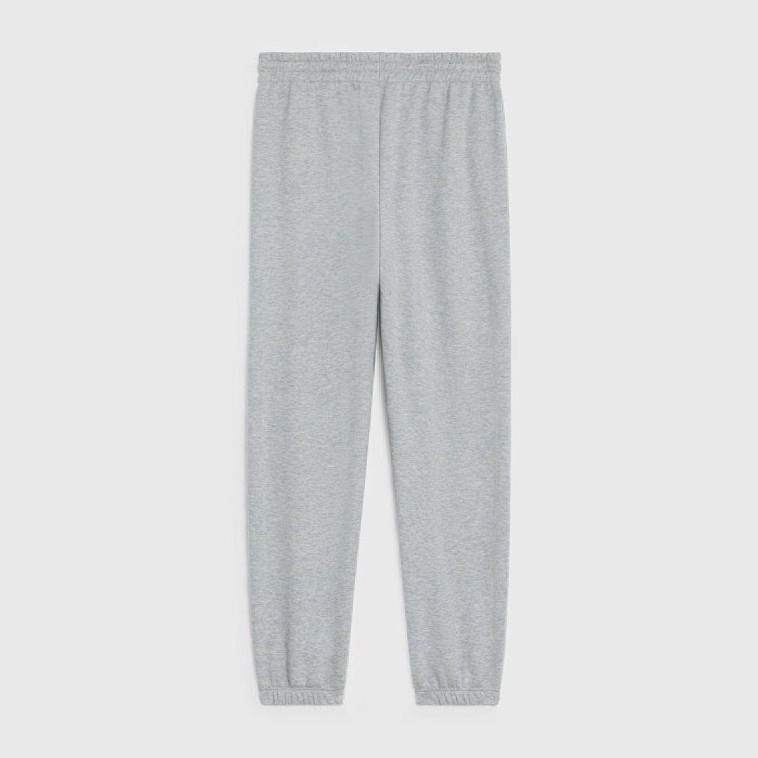 Celine CC Small Label Embroidered Long (Grey) - Image 2