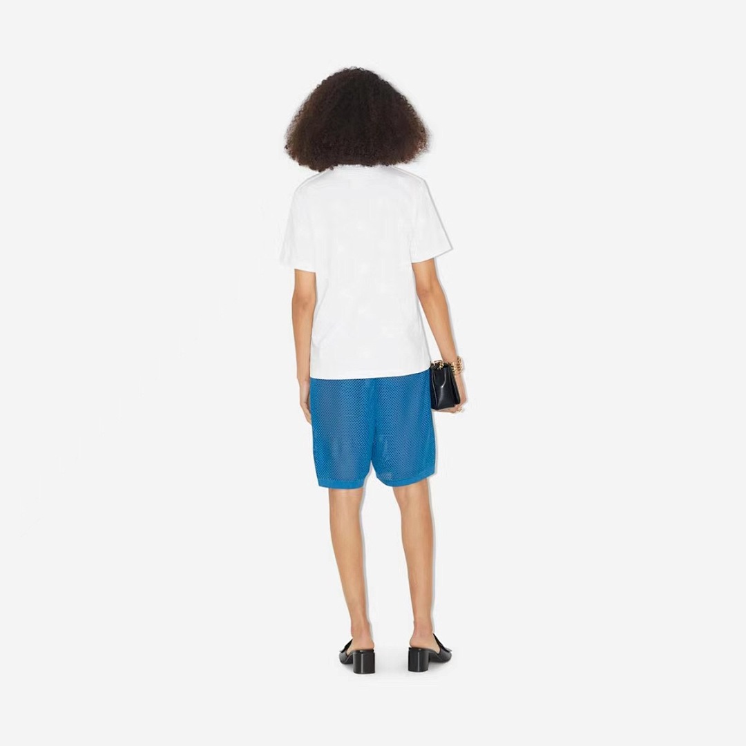 Burberry Label Print T White (Women) - Image 11