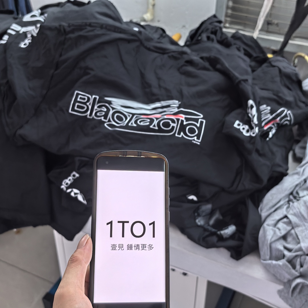Balenciaga AI Short Sleeve (Black) - Image 3