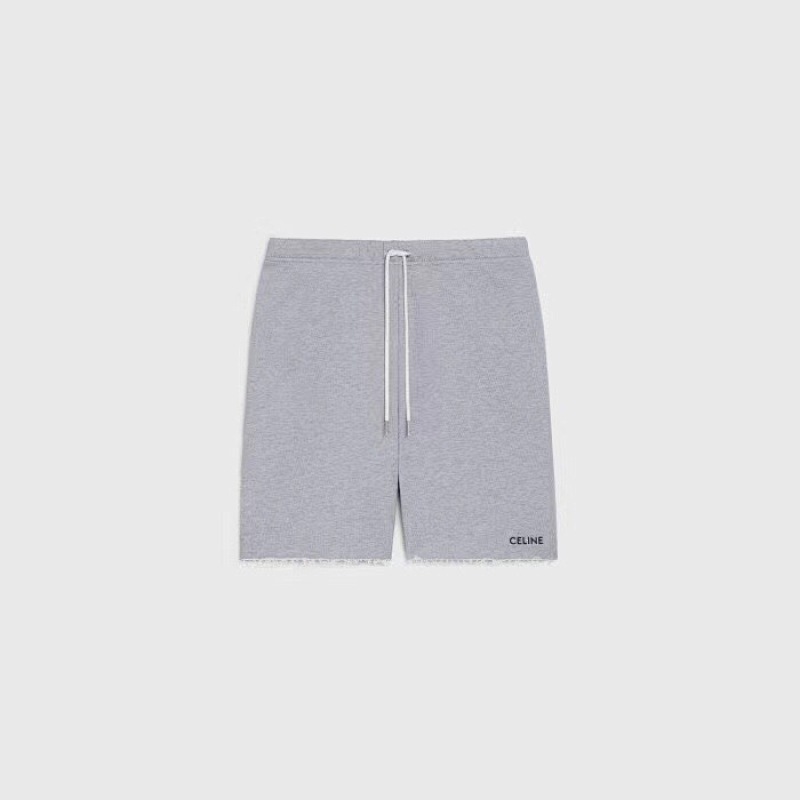 Celine C Embroidered Short (Grey)