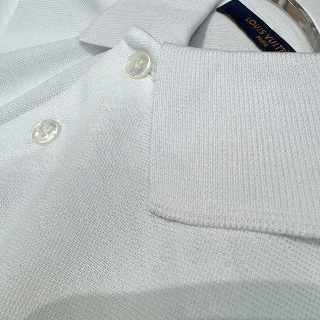 Ralph Lauren 1V Label Small Embroidered POLO (White) - Image 10
