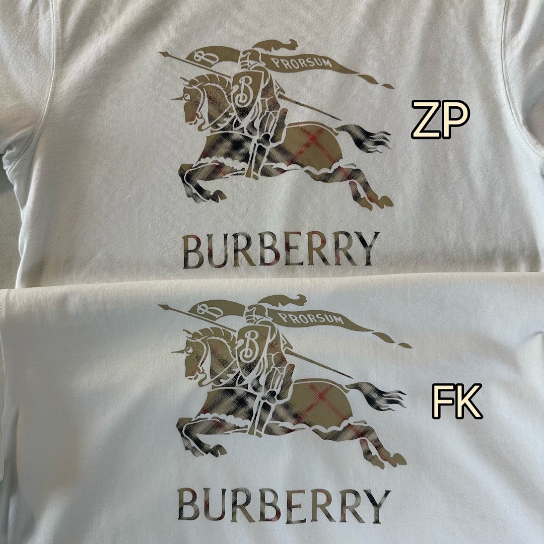Burberry Plaid Print T - Image 8