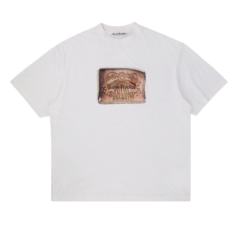 Unbranded Print Short Sleeve (White)