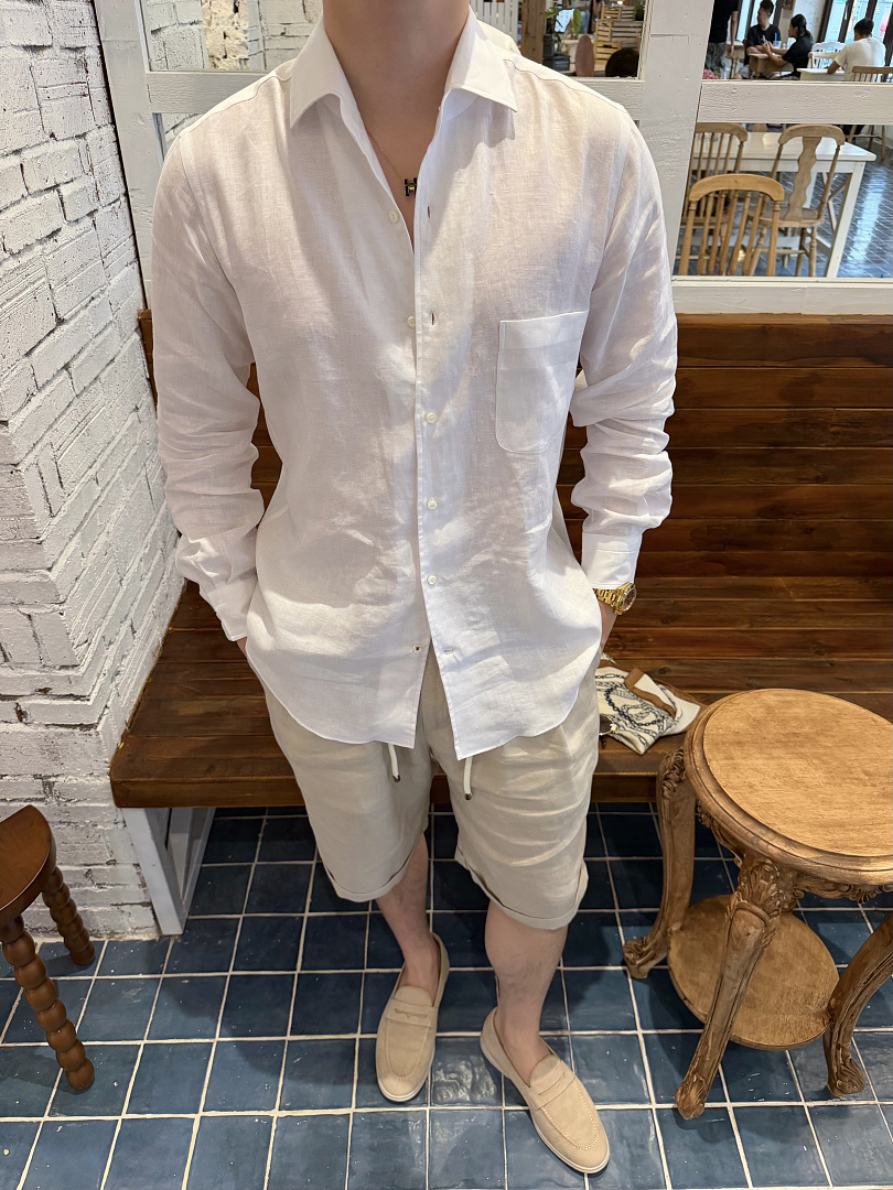 Unbranded Linen (White) - Image 23