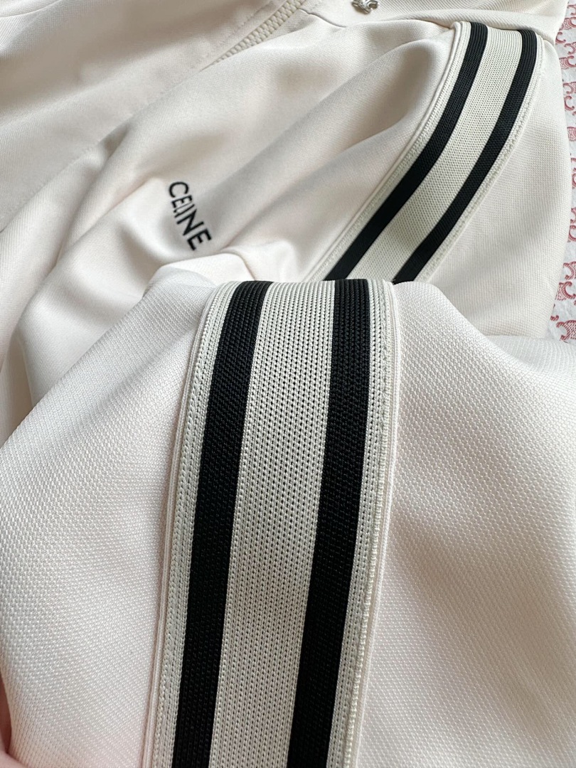 Celine C White Striped - Image 8