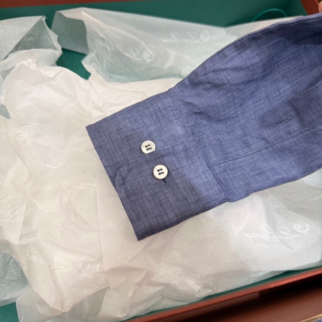 Unbranded Linen (Blue) - Image 8