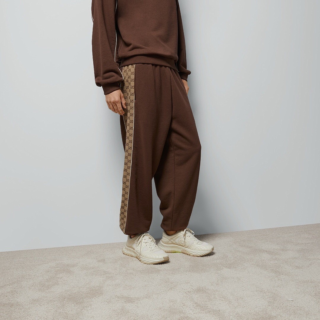 Gucci G Cotton Long (Brown) - Image 13
