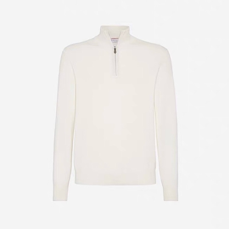 Unbranded Mountain Velvet Half Fleece (White)