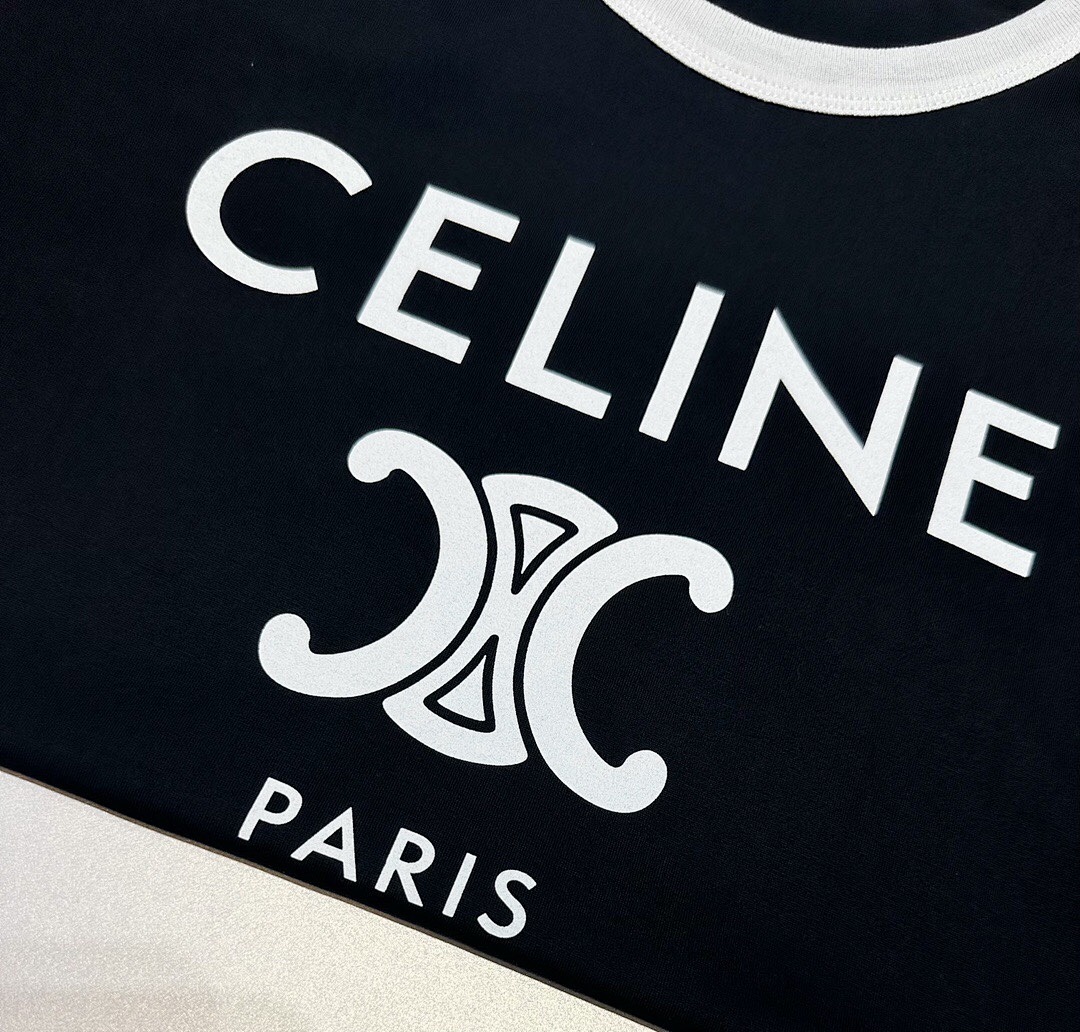 Chanel Double C Short Sleeve Black (Women) - Image 7