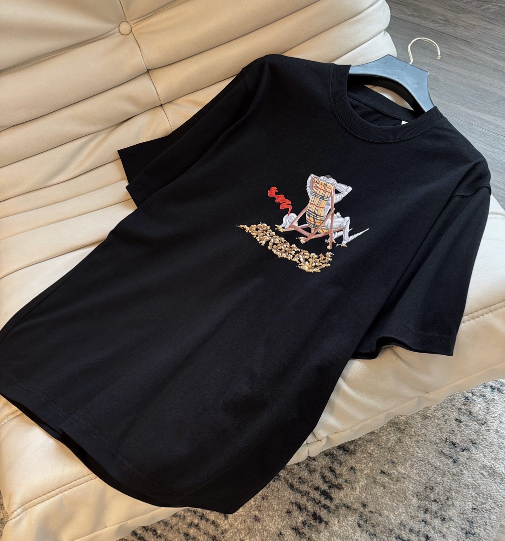 Burberry Sand Black T - Image 4