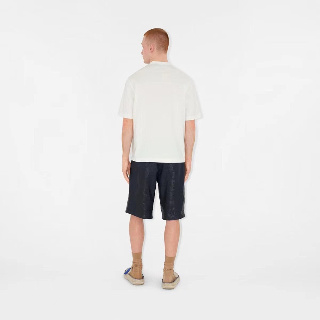 Burberry Floral Embroidered Short Sleeve (White) - Image 26