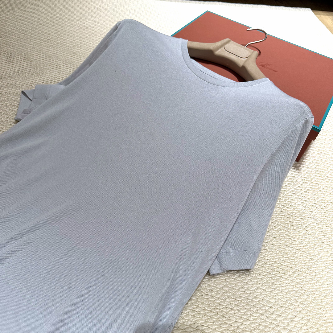 Unbranded Silk Cotton Short Sleeve Apricot (Cream) - Image 17