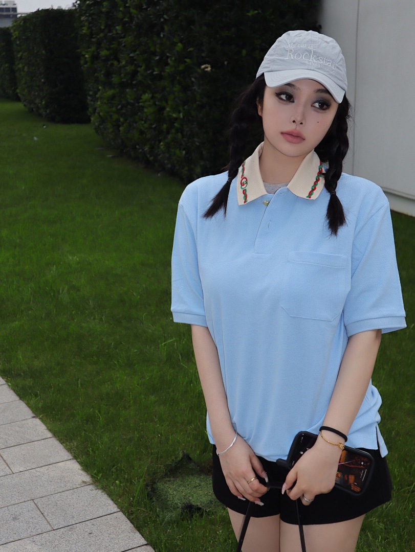 Ralph Lauren Light Blue Linen Floral POLO - Image 15