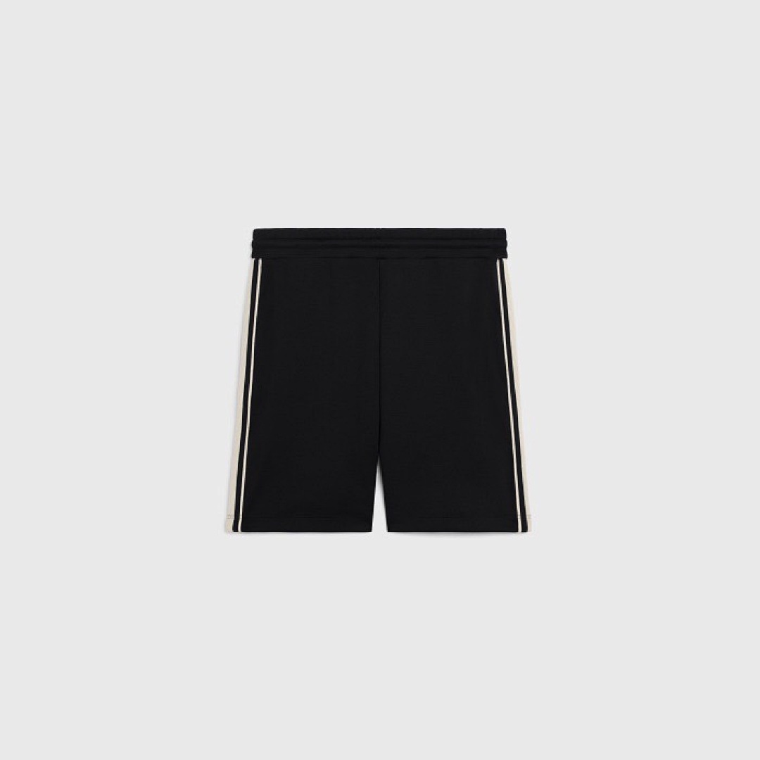 Celine C Strap Embroidered Short - Image 3