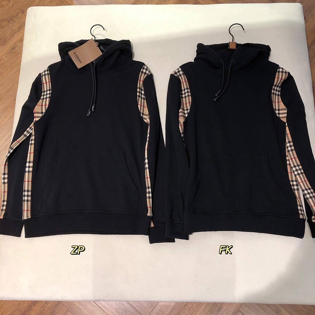 Burberry 349 BR Patchwork Plaid (Black) - Image 3