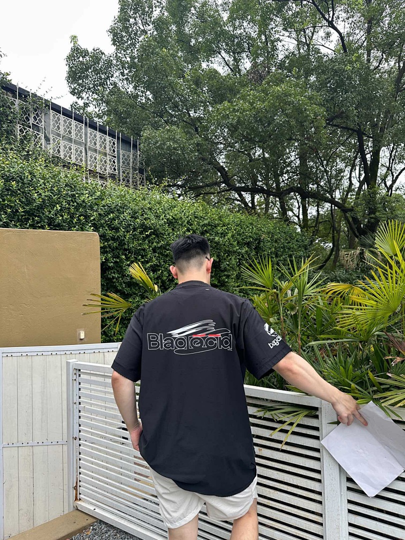 Balenciaga AI Short Sleeve (Black) - Image 21