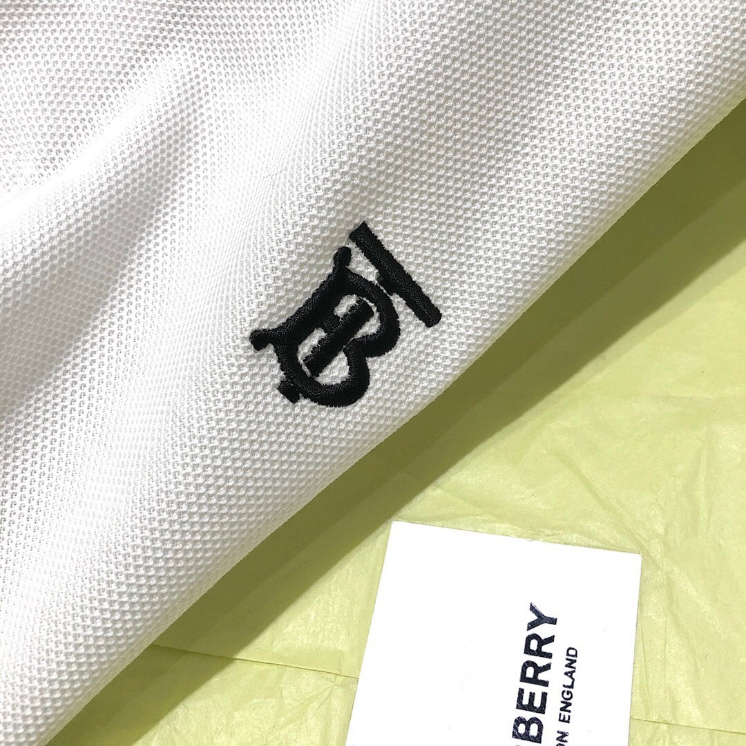 Ralph Lauren Red Collar BT Embroidered POLO (White) - Image 4