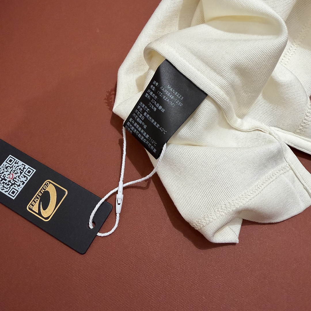 Unbranded Silk Cotton Short Sleeve Apricot - Image 8