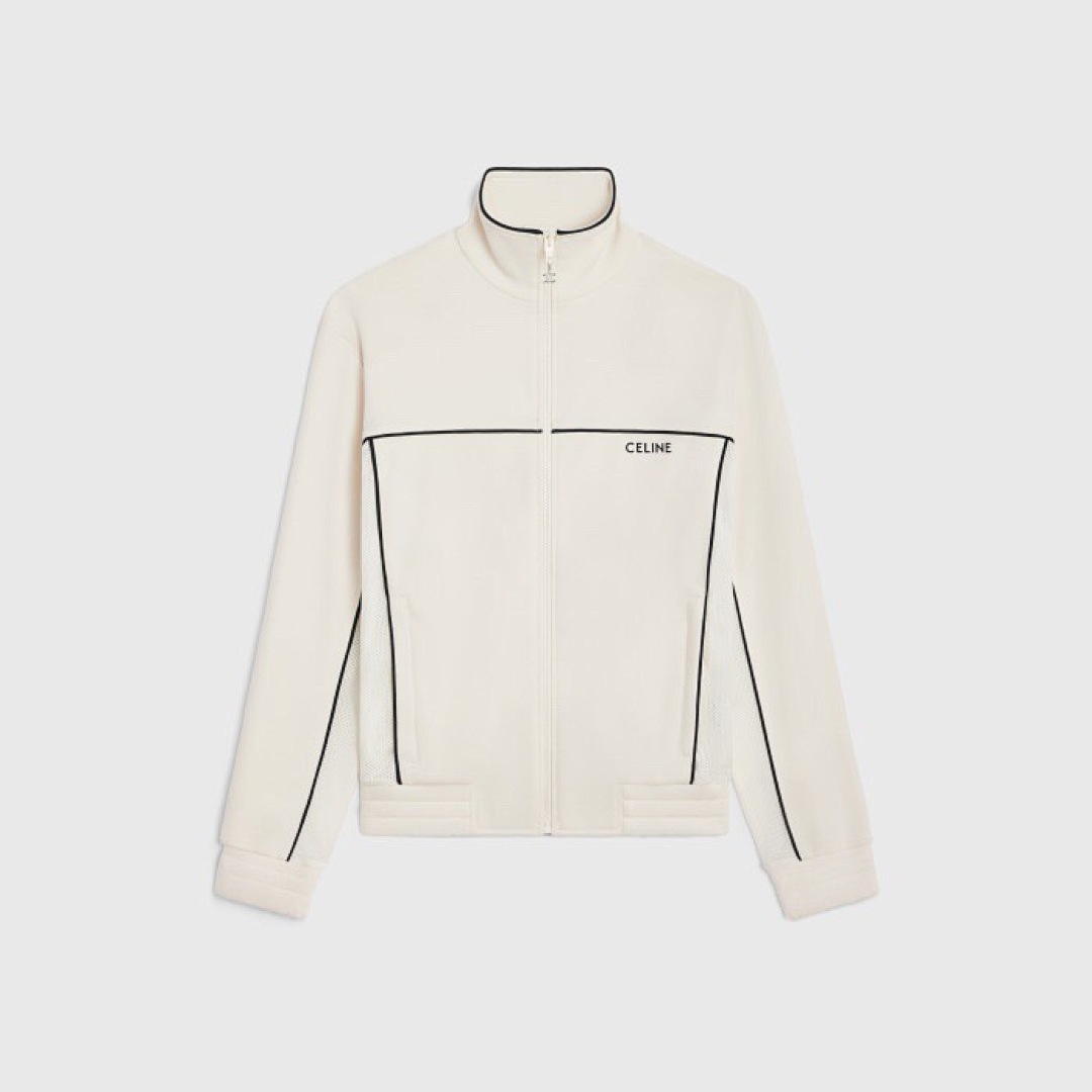 Celine White Striped