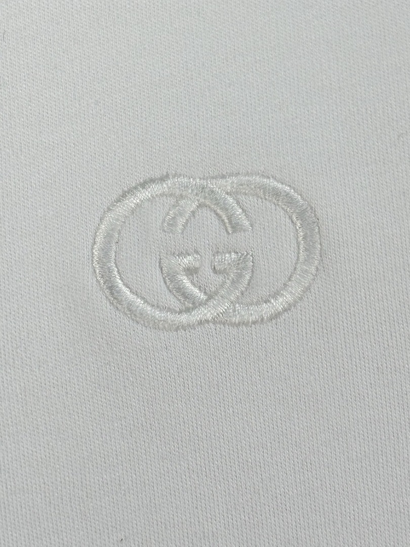 Gucci White Buckle Embroidered T - Image 6