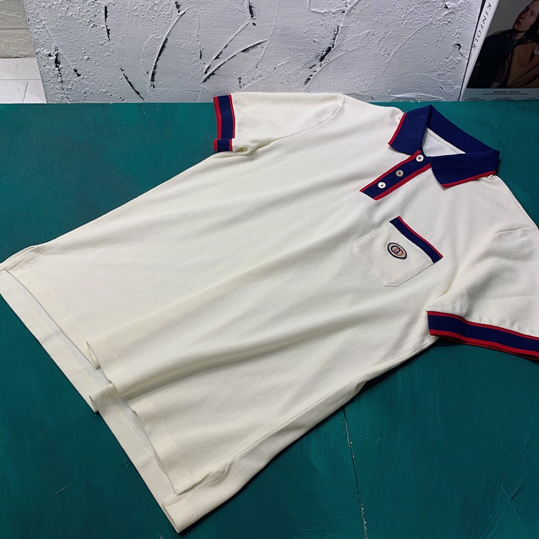 Ralph Lauren Apricot Red Blue POLO - Image 3