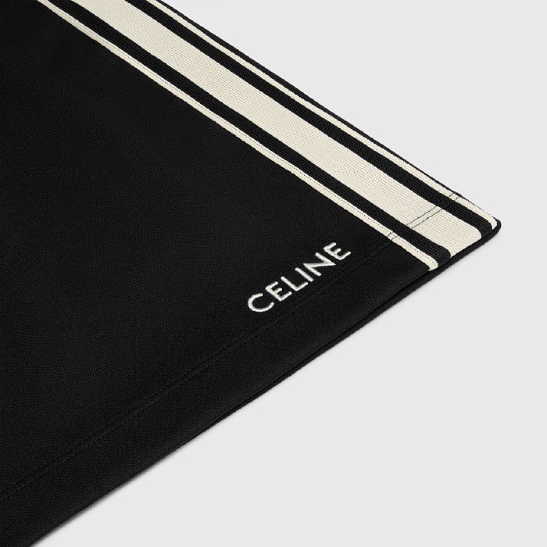 Celine C Strap Embroidered Short - Image 5