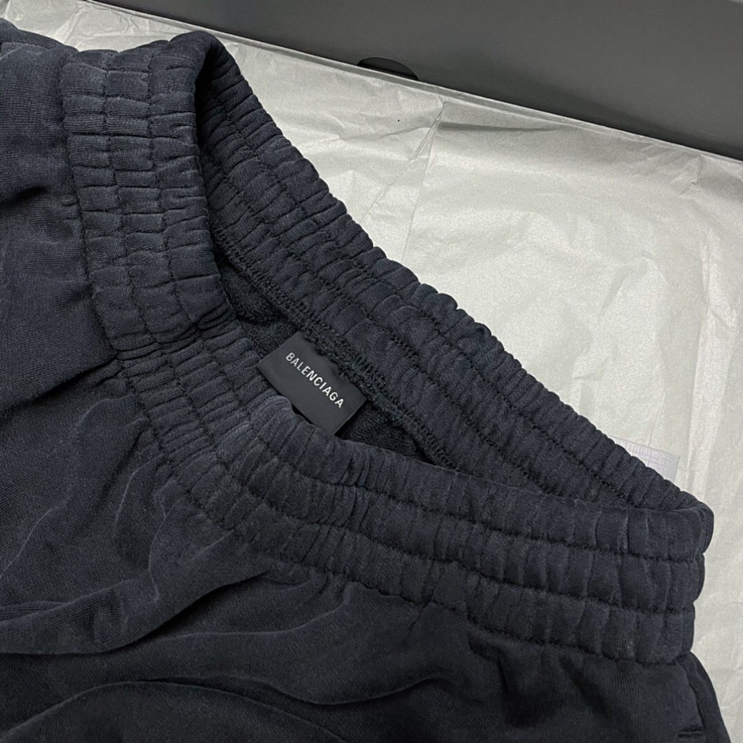 Balenciaga BAL Short (Washed Black) - Image 9