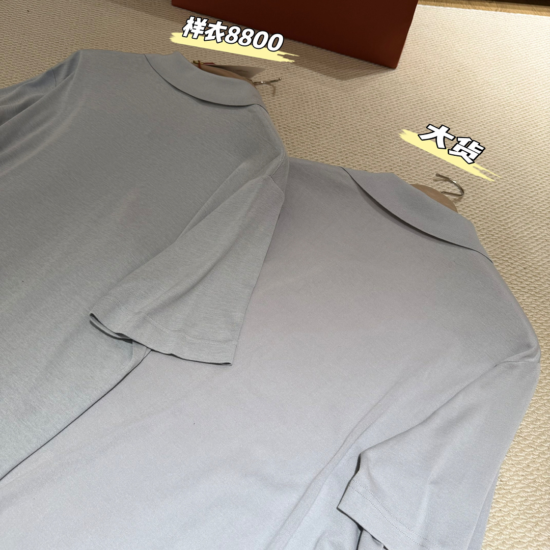 Ralph Lauren Silk Cotton POLO Smoke - Image 13