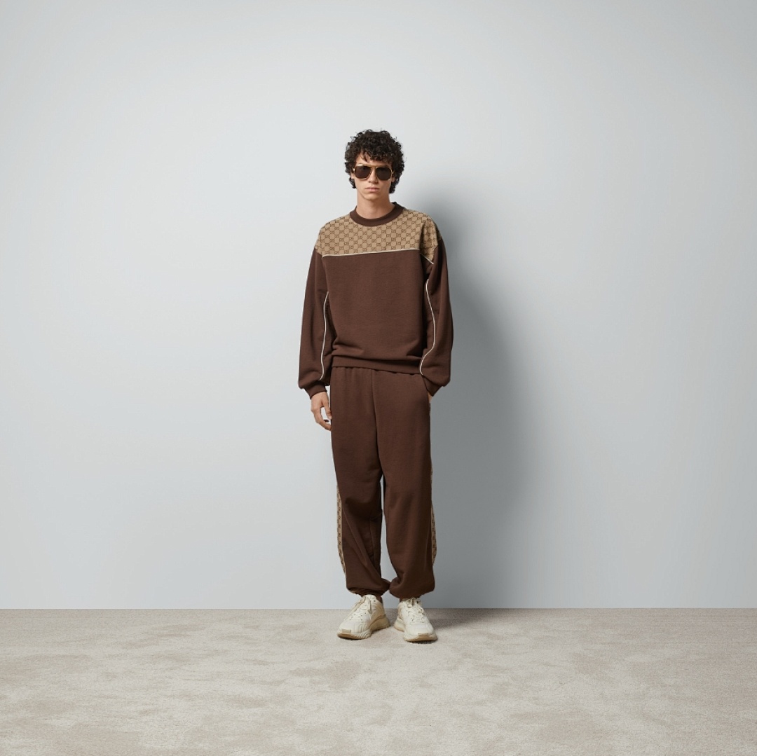 Gucci G Cotton Collar (Brown) - Image 9