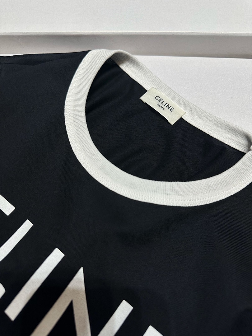 Chanel Double C Short Sleeve Black (Women) - Image 9