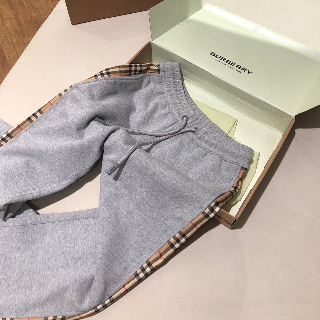 Burberry Br Plaid Long (Grey) - Image 5