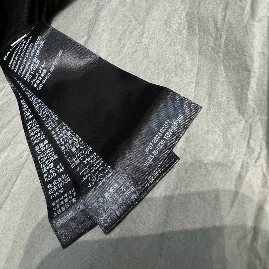 Balenciaga Diamond Short Sleeve (Black) - Image 11
