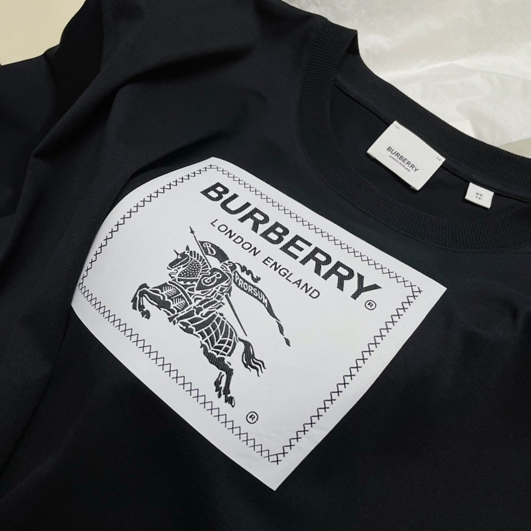 Burberry Short Sleeve (Black) - Image 9