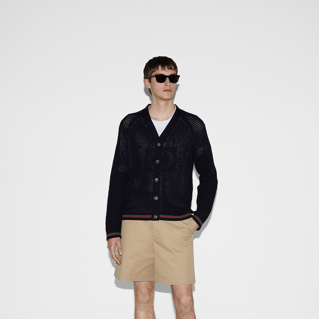Gucci G Fleece (Dark Blue) - Image 13