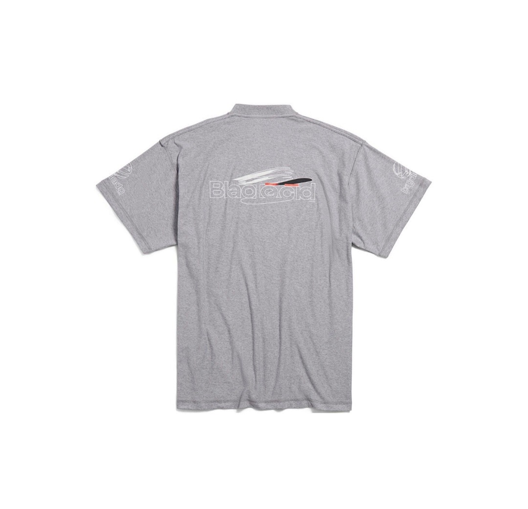 Balenciaga AI Short Sleeve (Grey) - Image 4
