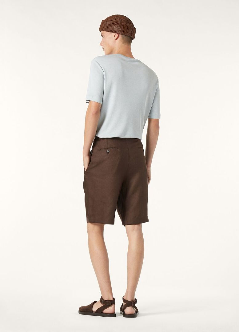 Unbranded Silk Cotton Short Sleeve Apricot (Cream) - Image 19