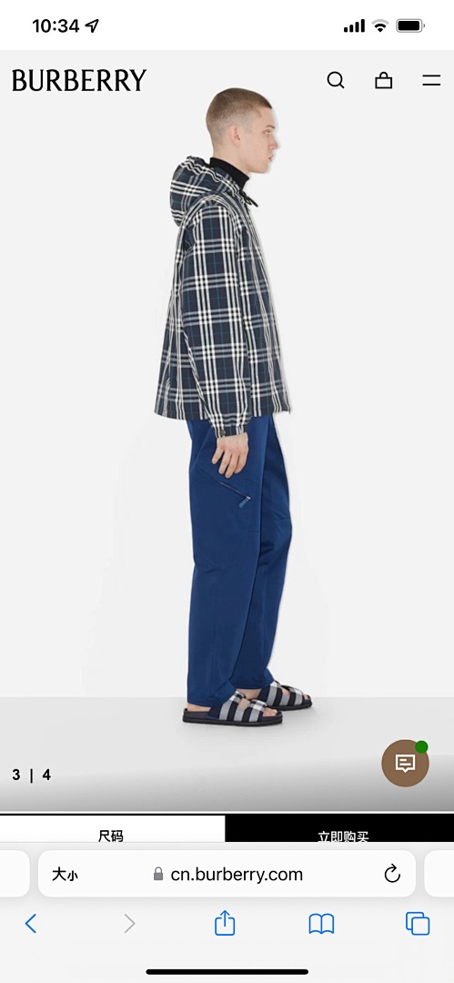 Burberry BR Plaid (Blue) - Image 19