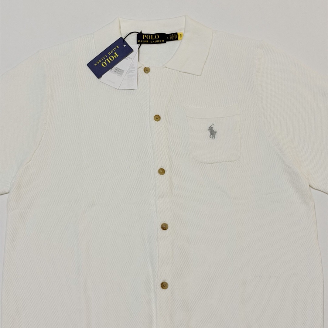Ralph Lauren Grey Embroidered Small POLO - Image 6