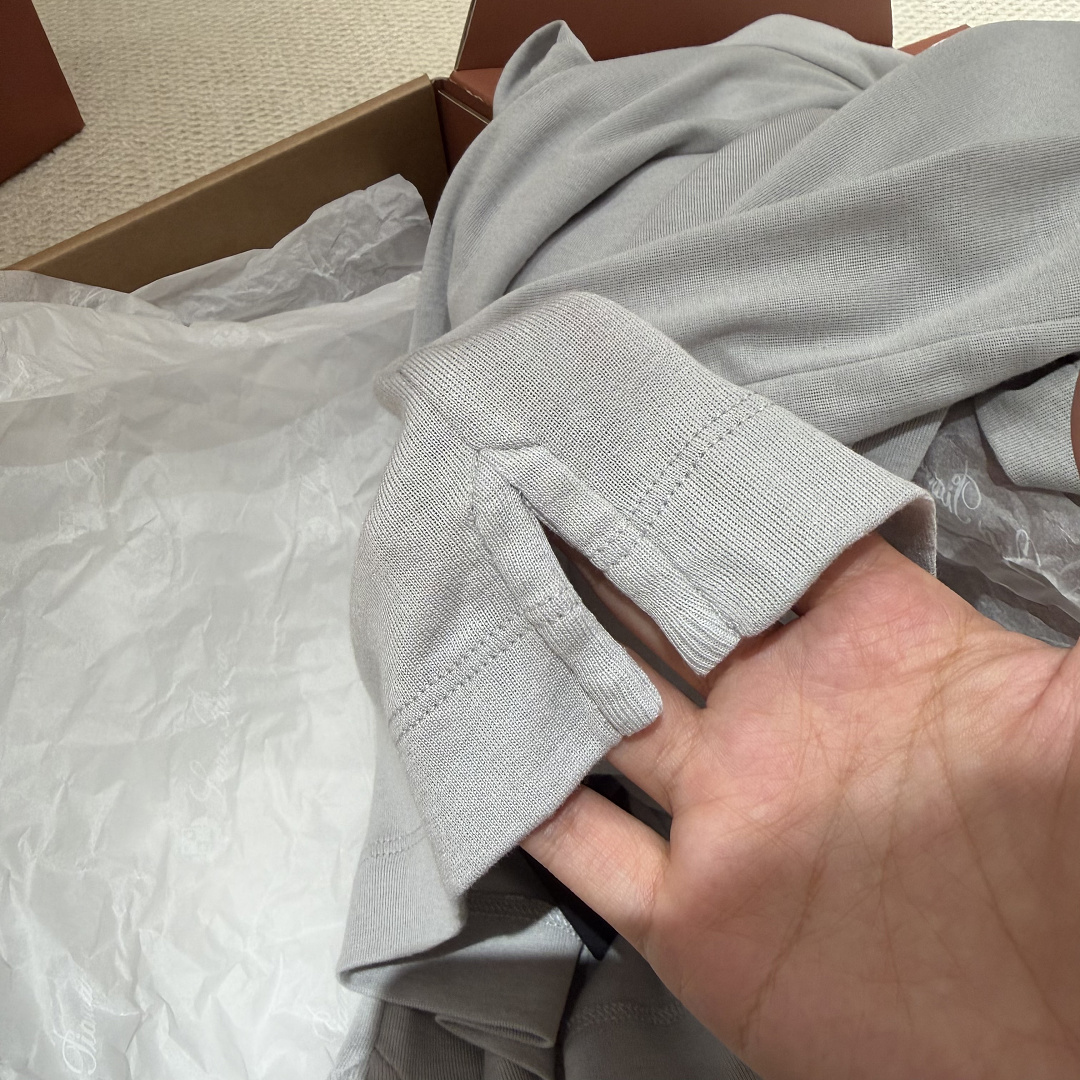Unbranded Silk Cotton Short Sleeve Apricot (Cream) - Image 14