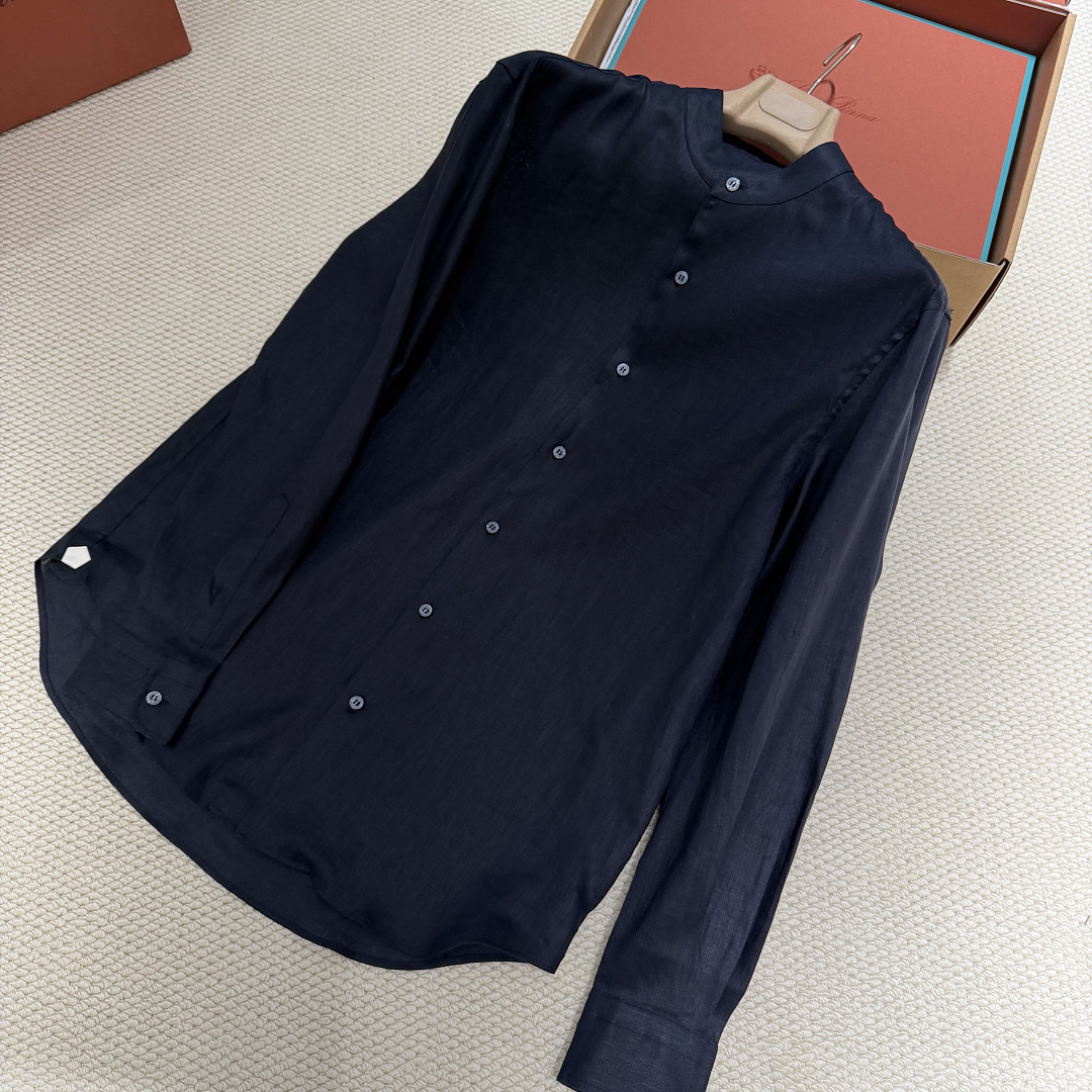 Unbranded Dark Blue Collar Linen - Image 7