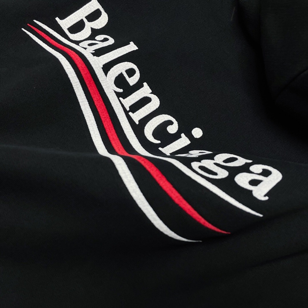 Balenciaga Embroidered (Black) - Image 10