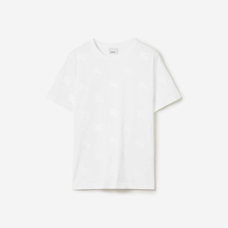 Burberry Label Print T White (Women)