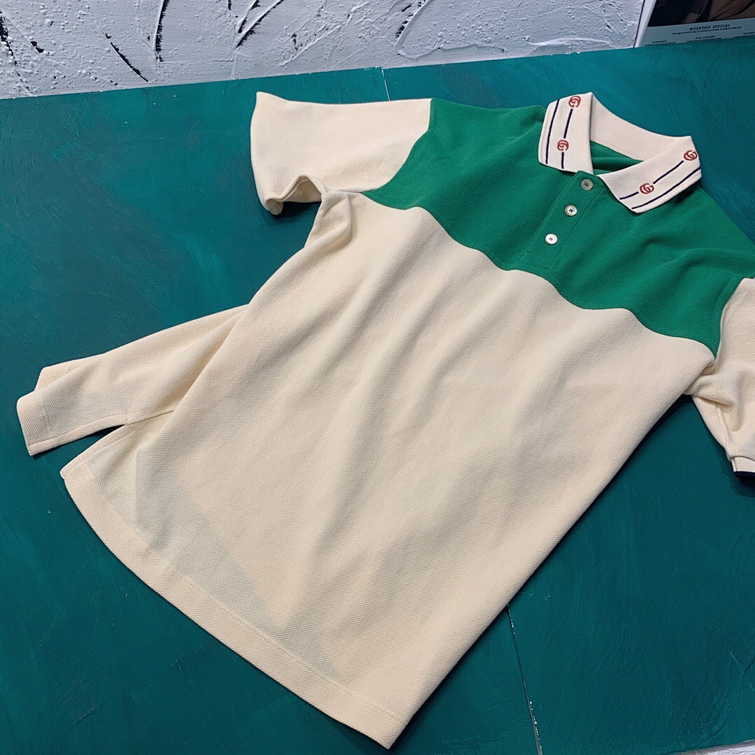 Ralph Lauren G Embroidered Green Patchwork POLO - Image 9
